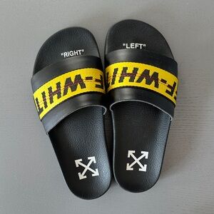 Off-White Industrial Belt Slides